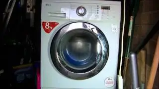 LG F1222TD direct drive washing machine : cotton Final spin 1200rpm (13/14)