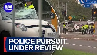Mother and young daughter killed by alleged stolen car fleeing police | 9 News Australia