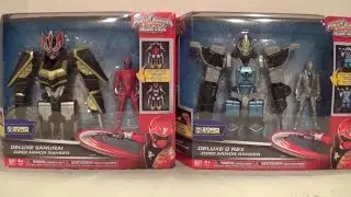 Deluxe Q-Rex/Samurai Zord Armor Rangers Review [Power Rangers Super Megaforce]