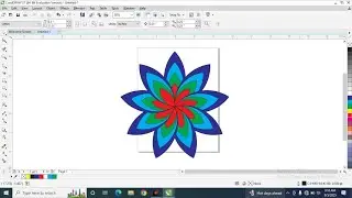 Star logo design in corel draw. corel draw tutorial #logo #logodesign #coreldraw