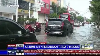 Banjir Landa Semarang, Sejumlah Ruas Jalan Tergenang