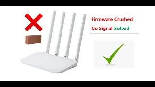 Bricked Mi 4C global Router Recovery by flashing firmware || Updating Problem Solved || Bangla