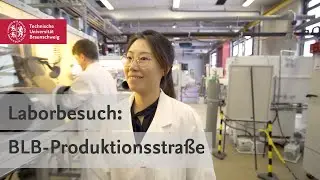 Laborbesuch: Festk&ouml;rperbatterie-Produktionsstra&szlig;e der BLB