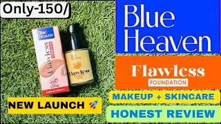 Blue Heaven Flawless Foundation | Blue Heaven Flawless Foundation Review | Foundation |