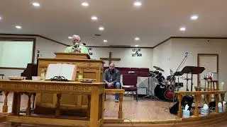 Pastor Albert Starling. - A dry land thirsting for spiritual water.