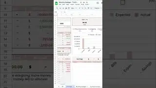 Budget Smarter Every Month using Google Sheets 📉💡 #budgetplanner #personalfinance #monthlybudget