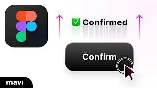 Animated BUTTON CLICK CONFIRMATION in Figma &ndash; Tutorial