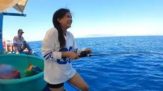 Trinh phục đi biển ăn hải sản #benbenmaifishing cùng 6 người bạn trên biển