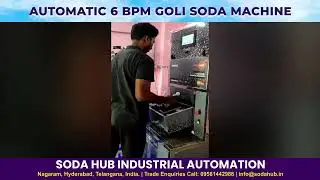 Automatic Goli soda machine 6 BPM
