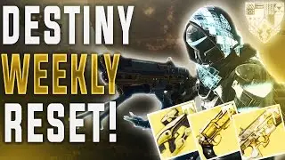Destiny Weekly Reset! AWESOME STAT ROLL ARTIFACTS! Vault Of Glass, Nightfalls, Weekly Activities