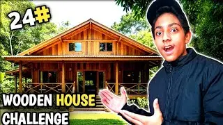 Living 24 hour In Wood House|24 hour Challenge😱😱@A1ADVENTURE