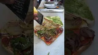 Mumbai Famous Aalu Chilli Toast Sandwich 🥪 | Indian Street Food #shorts #streetfood