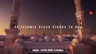 Beautiful Madina 4K Stock Footage 120 | Available To Purchase | Royalty-Free Islamic Stock Videos