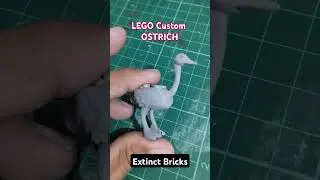 LEGO CUSTOM OSTRICH #lego #animals #birds #toys #custom #extinctbricks
