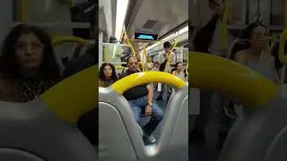 Train ride through the Metro Tunnel from Malvern station to Footscray station.