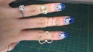 DIY Wire Rings Part 1: Spiral, Flat Circle, Heart