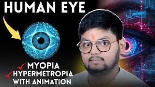 Human Eye Explained with Animation | Class 10 Science