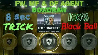 FW, MF & DF Agent Boxdraw | 100% 8 Sec Trick Black Ball (T. Alderweireld) | PES 2018 Android/iOS |