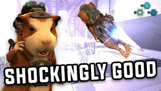 The G-Force game is better than it should be