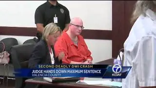 Maximum sentence handed down in deadly DWI crash