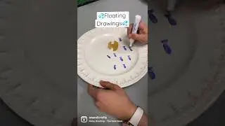 Floating Noa&rsquo;s Ark Drawings Science Experiment!  - with Dry Erase Markers!