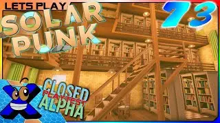 BIBLIOTHEK📚 H&ouml;hle ausgebaut mit verbotener Abteilung🌞#73 Solarpunk Closed Alpha