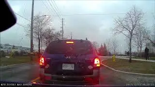 Hyundai Santa Fe runs stop sign, cuts me off, blames me for it, road rage ensues.