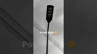 Poste solar ecol&oacute;gico
