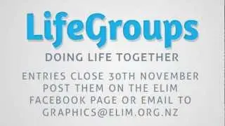 Lifegroups - Send in your Clips