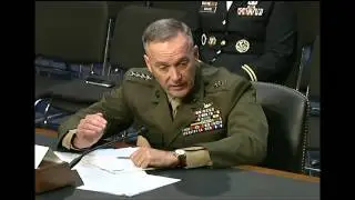 Senator Cruz asks General Dunford about military morale