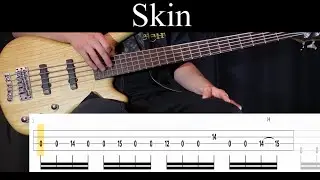 Skin (Beartooth) - Bass Cover (With Tabs) by Leo Düzey