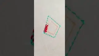 Eskimo Laced Edging Stitch # easy for beginners