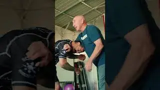 The great Wade Schalles showing a nasty choke! #catchwrestling #wrestling #scientificwrestling