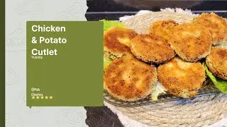 Chicken Cheese Potato Cutlet Recipe✨️ || Crispy Chicken Cutlet @NADiaries63