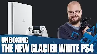 New Glacier White PS4 Unboxing