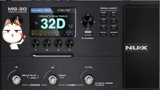 NUX MG 30 MULTIEFECTOS PEDALERA DISTORSION OVERDRIVE #nux #overdrive #distortion #guitarra