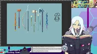 Vtuber Draws Pokemon DnD! | Crytures TTRPG