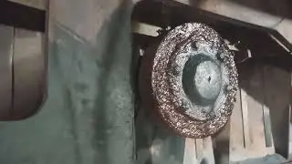 Pellet plant Cooler arm roller working