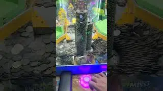 Huge coin tower fall! #shorts