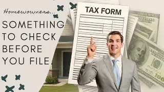 Most homeowners forget these tax moves!