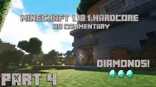 Minecraft 1.18.1 Hardcore Longplay (No Commentary) - DIAMONDS!