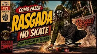 Como Dar Rasgada no Longboard Sem Ladeira