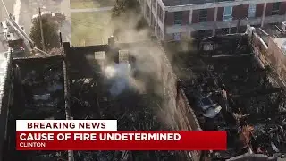 Downtown Clinton fire still a mystery