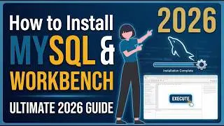 How to install MySQL Server & MySQL Workbench on Windows 11 [ 2026 Update ] SQL Programming Tutorial