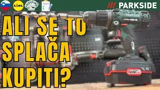 3 V 1 AKUMULATORSKI UDARNI VRTALNI VIJAČNIK 20 V Parkside PSBSA 20-Li C3 SLOVENIJA SLOVENE LIDL