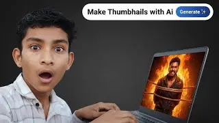 AI Se Thumbnail Kaise Banaye 🔥 High CTR YouTube Thumbnail in 1 Minute