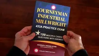 RedSealPro&copy; Journeyman Industrial Millwright 433A License Practice Exam Book Review