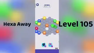 🧠 Hexa Away Level 105 Walkthrough