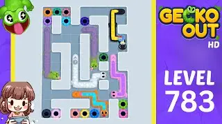 Прохождение уровня 783 игры Gecko Out.