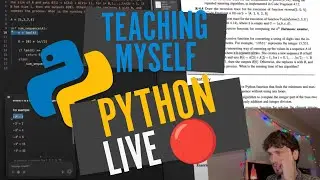 Biochemist Learns Programming LIVE 🔴 | Fluent Python + Project/Leet Code | 07-08-2025